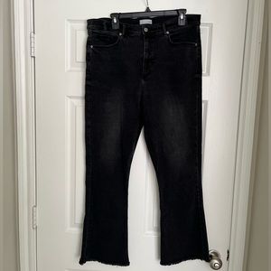 Loft size 16 black jeans